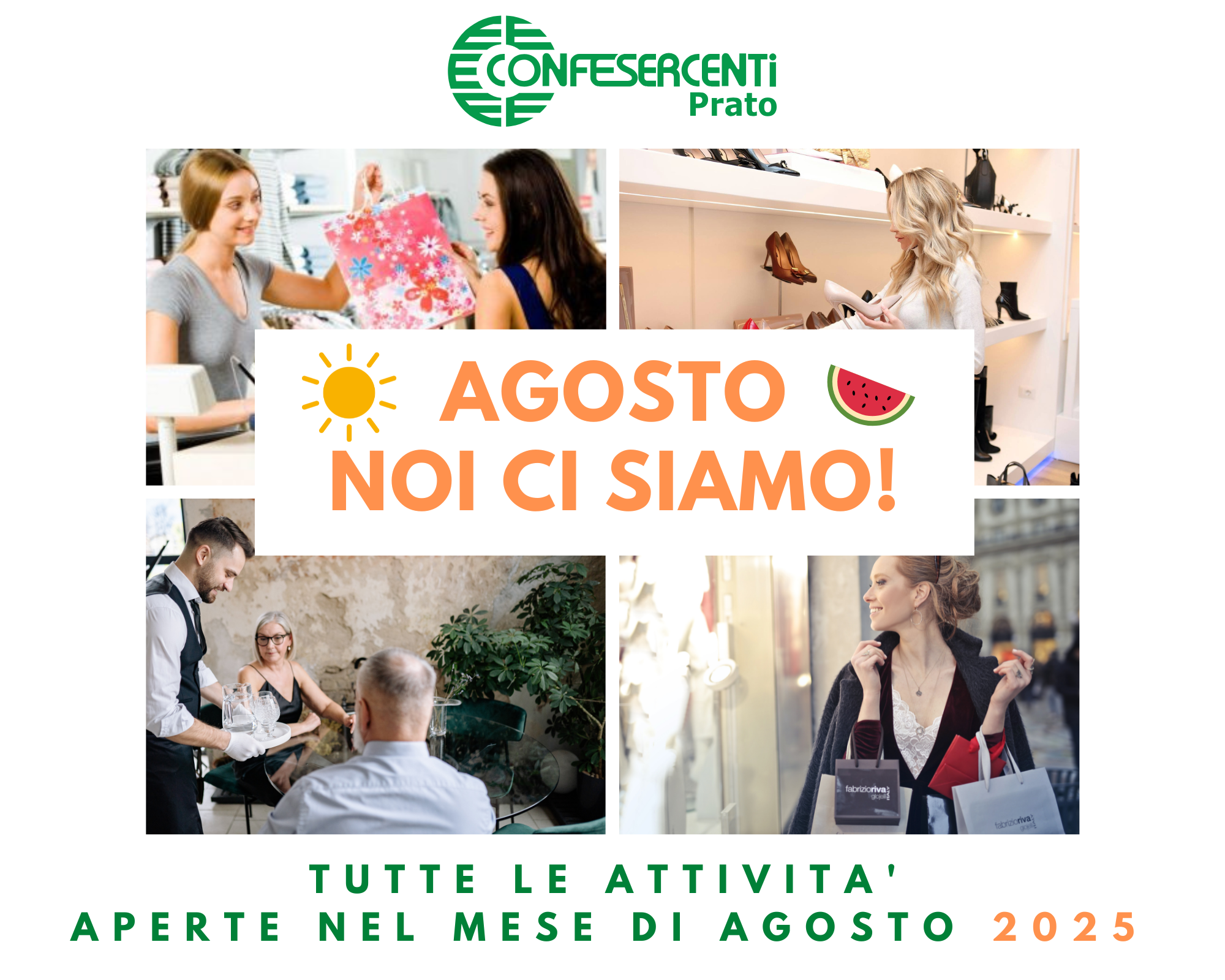 AGOSTO NOI CI SIAMO! TUTTE LE ATTIVITA’ E I MERCATI APERTI NEL MESE DI AGOSTO A PRATO E PROVINCIA